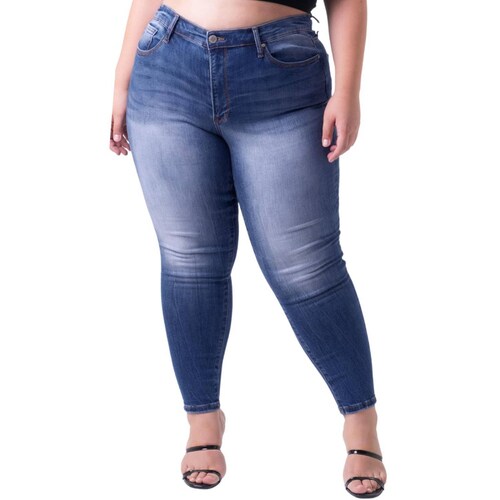 Jeans skinny con strech Balam/Tallas Extras, 6342