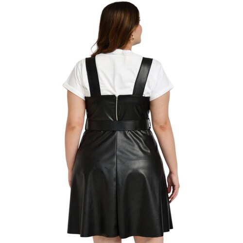 Vestido de vinipiel Roman Fashion/Tallas extras, 9515 