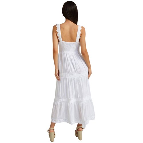 Vestido de tirantes, 3453 (Blanco) 