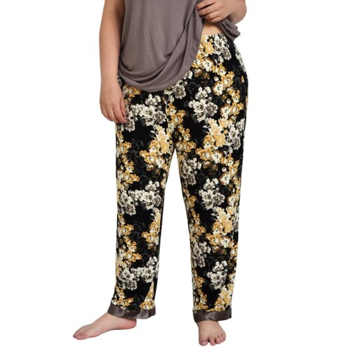 Conjunto pijama Tallas Extras, 15099 (Gris Floreado) 