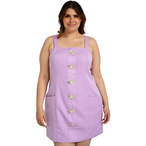 Conjunto de vestido Tallas extras, 7161 (Lila) 
