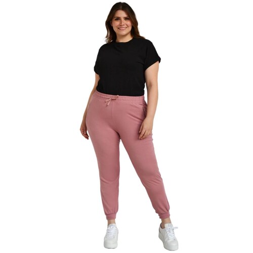 Pantalón jogger Roman Fashion/Tallas Extras, 6000 (Mauve)