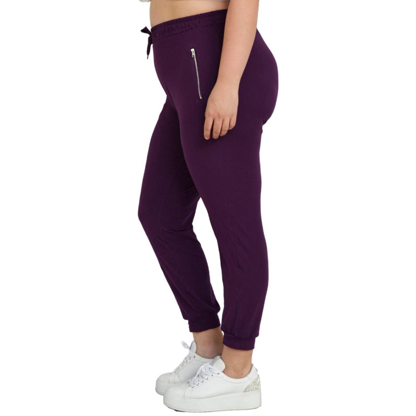 Jogger morado discount