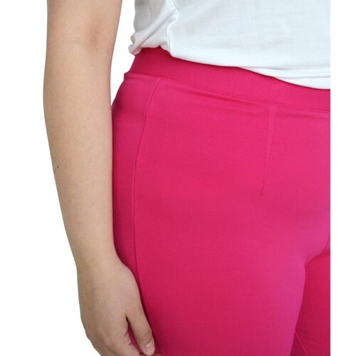 Pantalón tipo legging Roman Fashion /Tallas Extras, 1410 (Fiusha) 
