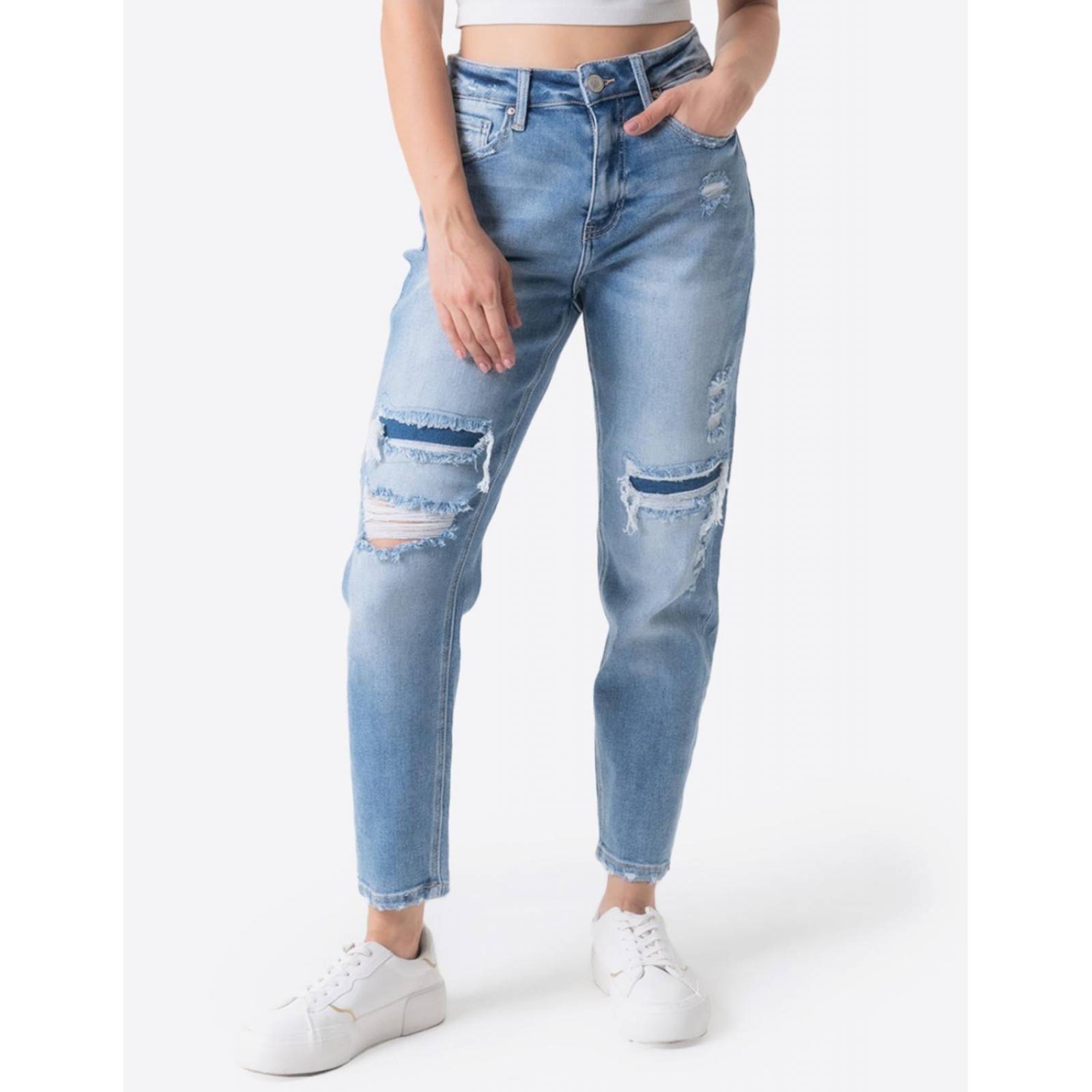 Mom Jeans Balam Juvenil 6407 Medio