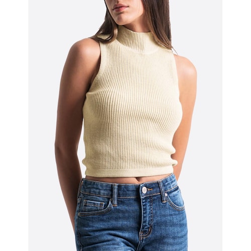 Blusa básica sin mangas Balam, 0084 (Beige) 