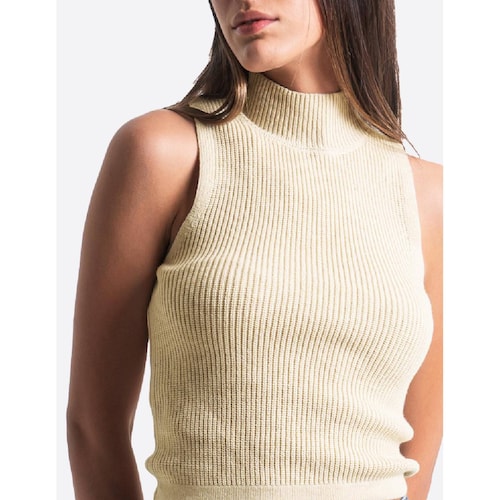 Blusa básica sin mangas Balam, 0084 (Beige) 