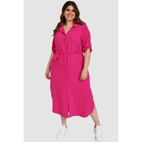 Vestido largo Roman Fashion /Tallas Extras, 1765 (Magenta) 