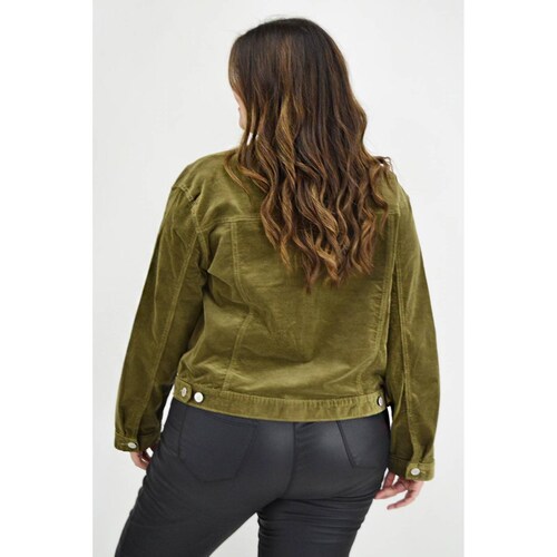 Chamarra de pana Tallas Extras, 6470 (Olivo) 