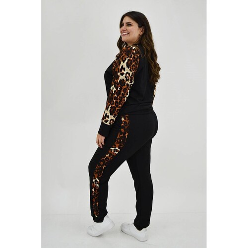 Conjunto de pants juvenil Roman Fashion /Tallas Extras, 8049 (Animal print) 