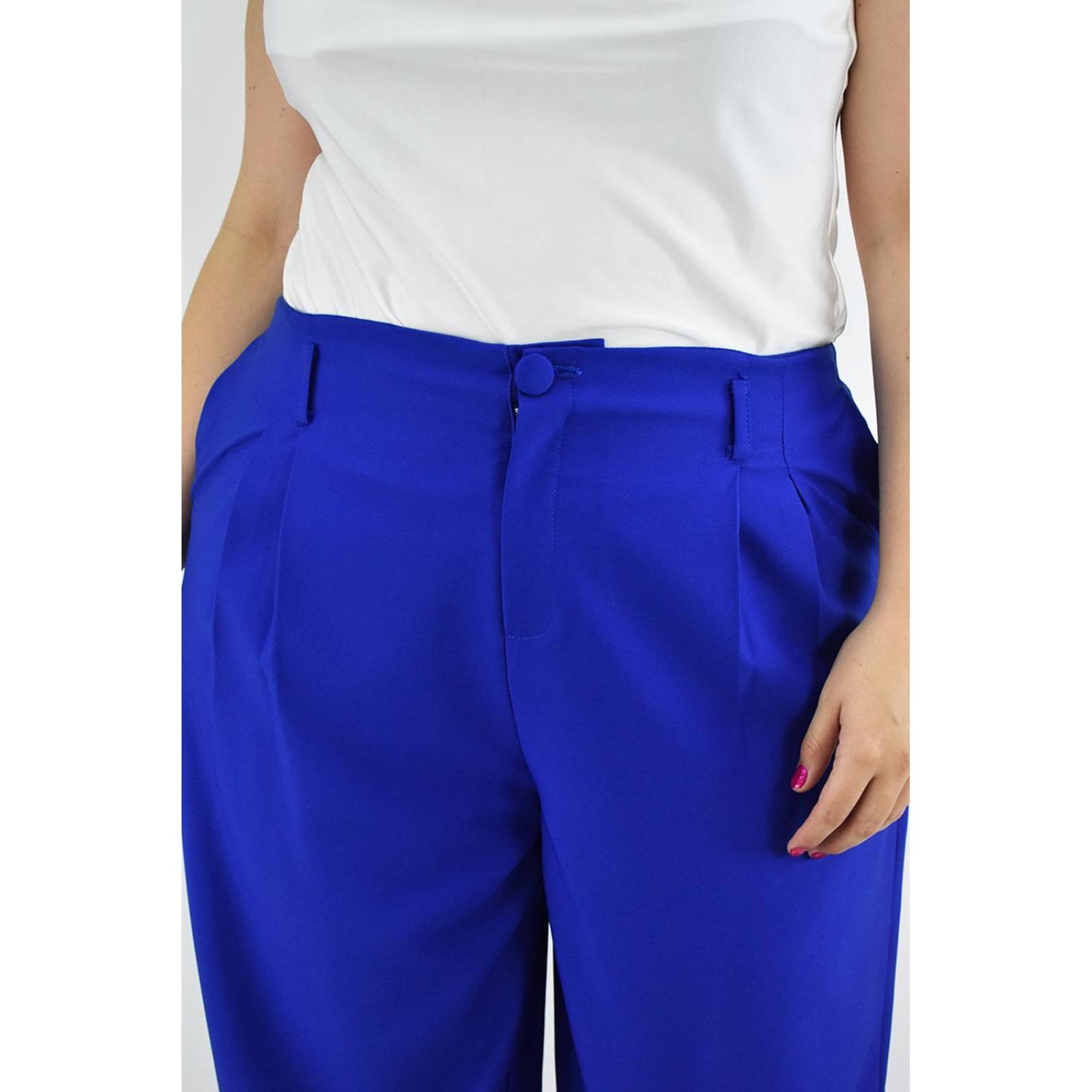 Pantalon de discount vestir azul rey