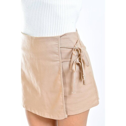 Short falda con lazo Roman Fashion /Juvenil, 09148 (Cafe) 