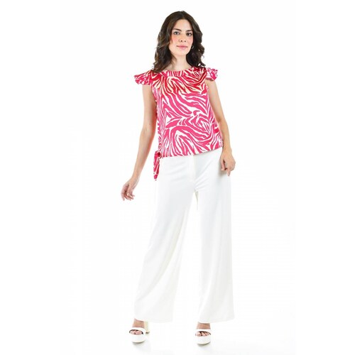 Blusa estampado zebra Roman Fashion/ Tallas Extras, 4048 (Fiusha) 