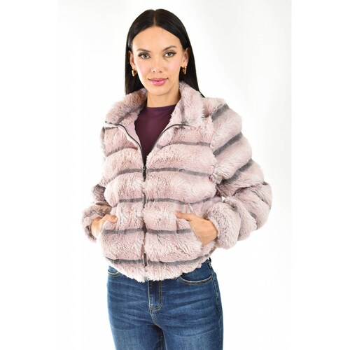 Chamarra de peluche Juvenil, 7517 (Rosa) 