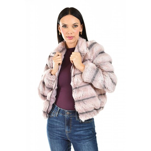 Chamarra de peluche Juvenil, 7517 (Rosa) 