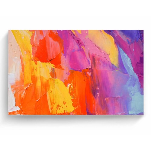 Cuadro Decorativo Canvas Espatula sobre lienzo 180x120