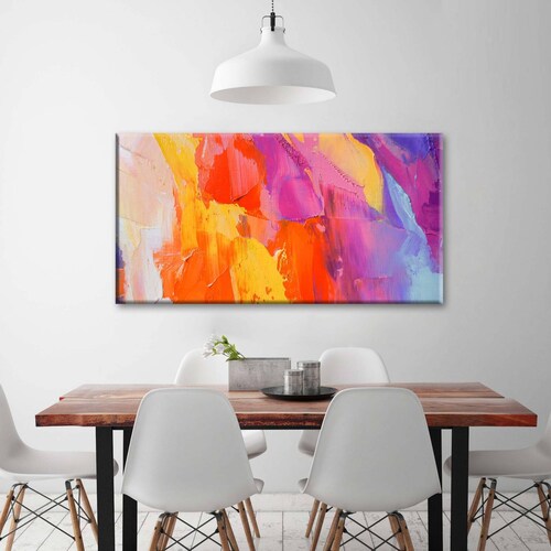 Cuadro Decorativo Canvas Espatula sobre lienzo 180x120