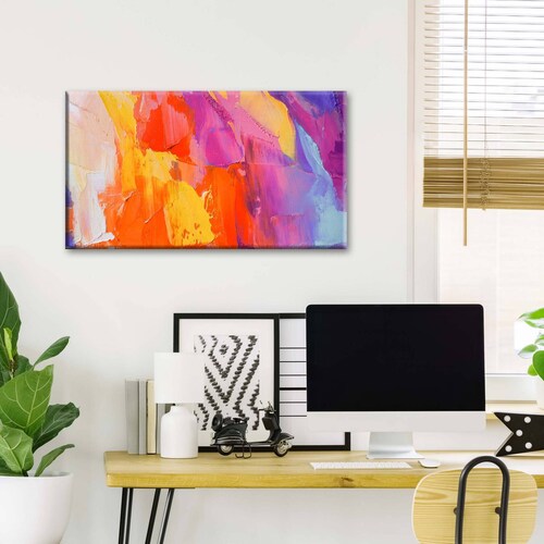 Cuadro Decorativo Canvas Espatula sobre lienzo 180x120