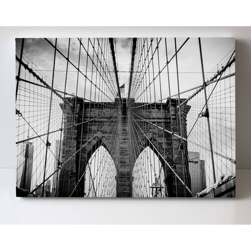 Cuadro Decorativo Canvas Puente De Brooklyn 180x120