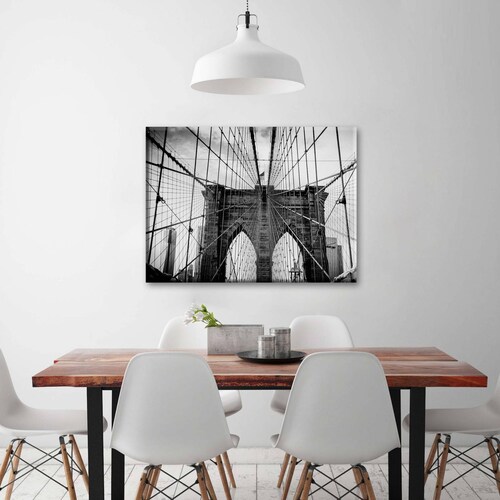 Cuadro Decorativo Canvas Puente De Brooklyn 105x70