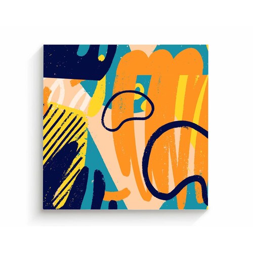 Cuadro Decorativo Canvas Abstracto 100x100