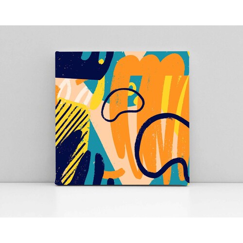 Cuadro Decorativo Canvas Abstracto 100x100