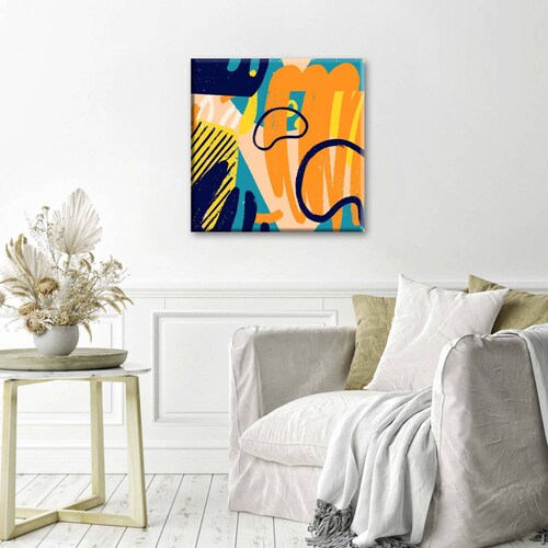 Cuadro Decorativo Canvas Abstracto 100x100