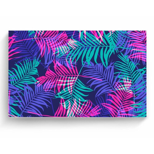Cuadro Decorativo Canvas Hojas de Colores 180x120