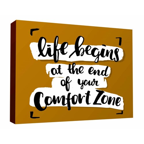 Cuadro Decorativo Canvas Frase inspiradora 180x120