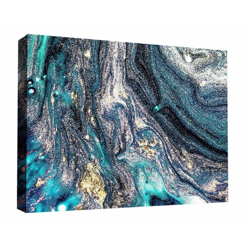 Cuadro Decorativo Canvas Granito Azul Impreso 75x50