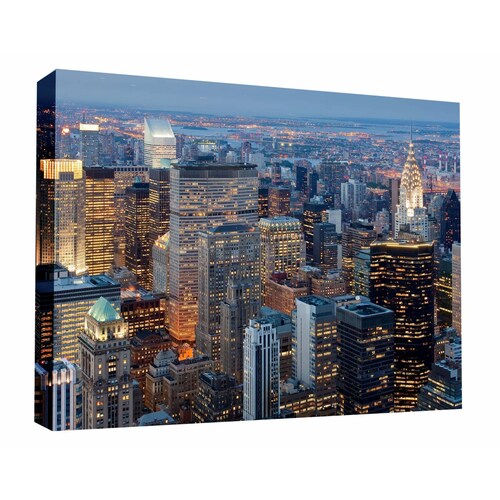 Cuadro Decorativo Canvas Atardecer en Nueva York 45x30
