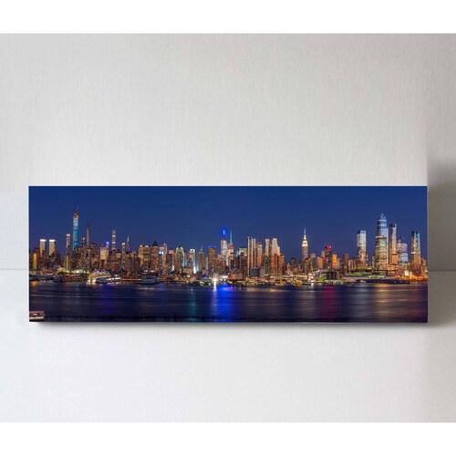 Cuadro Decorativo Canvas Foto Panorámica Manhattan 120x60