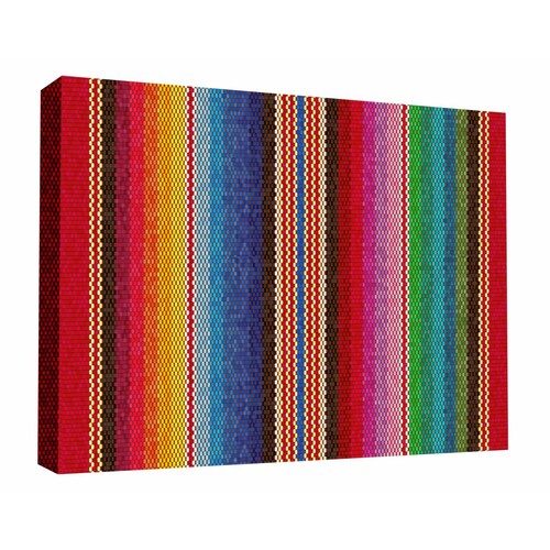 Cuadro Decorativo Canvas tradicional tela Mexicana 105x70
