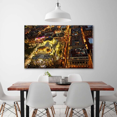 Cuadro Decorativo Canvas Increible Vista de CDMX 180x120