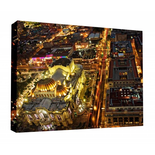 Cuadro Decorativo Canvas Increible Vista de CDMX 75x50