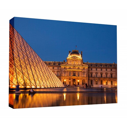 Cuadro Decorativo Canvas Museo Louvre Paris 180x120