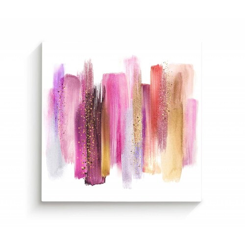 Cuadro Decorativo Canvas Obra de Arte Pinceladas 30x30