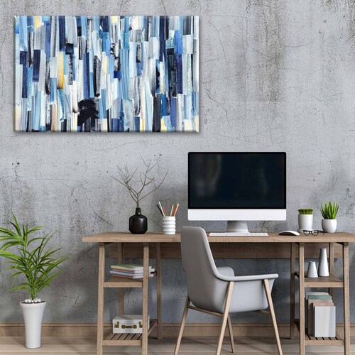 Cuadro Decorativo Canvas Texturas  abstractas 45x30