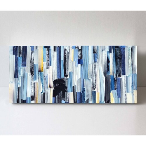 Cuadro Decorativo Canvas Texturas  abstractas 180x90