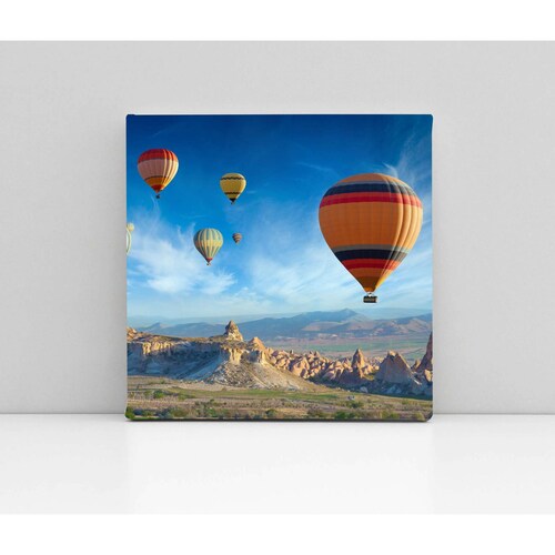 Cuadro Decorativo Canvas Globos aerostáticos, Tur 130x130