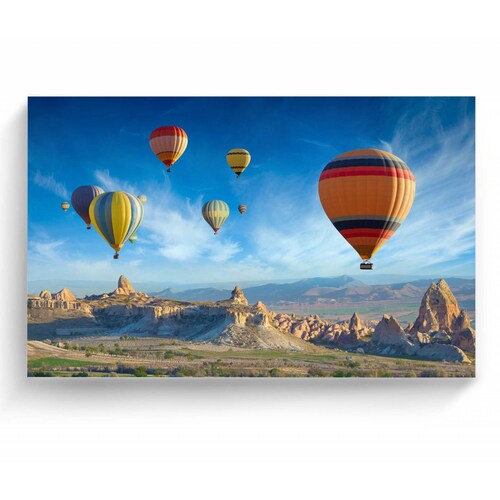 Cuadro Decorativo Canvas Globos aerostáticos, Tur 45x30