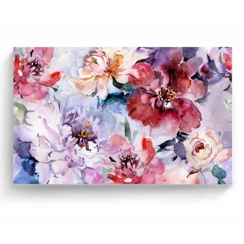 Cuadro Decorativo Canvas Hermosas Flores de peonía 180x120