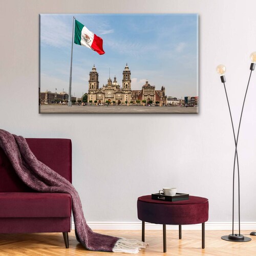 Cuadro Decorativo Canvas Zocalo, Ciudad de México 180x120