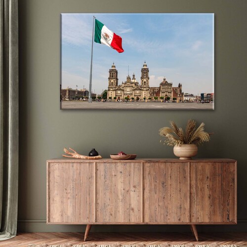 Cuadro Decorativo Canvas Zocalo, Ciudad de México 150x100
