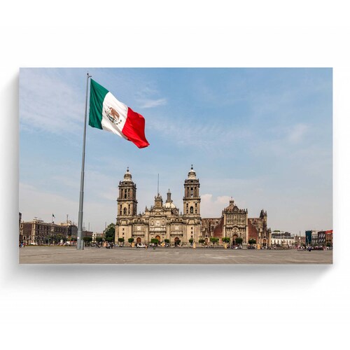 Cuadro Decorativo Canvas Zocalo, Ciudad de México 75x50