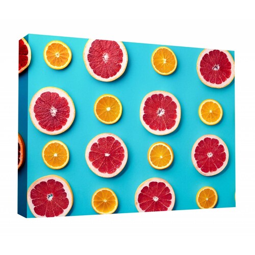 Cuadro Decorativo Canvas Toronjas y naranjas 45x30