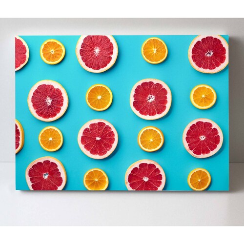 Cuadro Decorativo Canvas Toronjas y naranjas 45x30