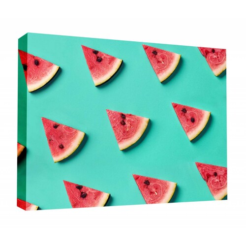 Cuadro Decorativo Canvas Rebanadas de sandías 105x70