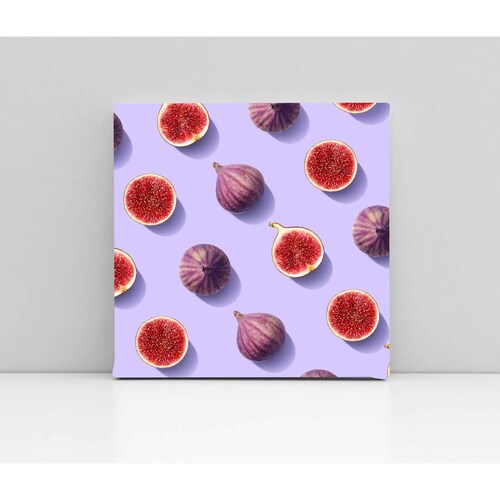 Cuadro Decorativo Canvas Higos frescos 100x100