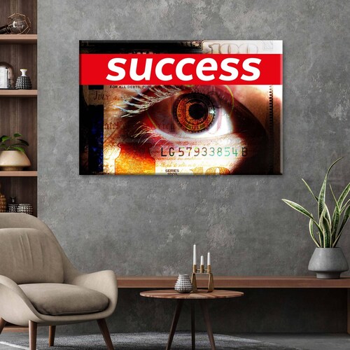 Cuadro Decorativo Canvas Éxito 50x50